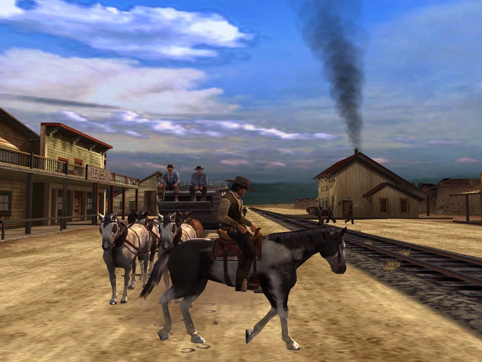 Скриншот 2 к игре GUN v.2.0.0.3 [GOG] (2005)