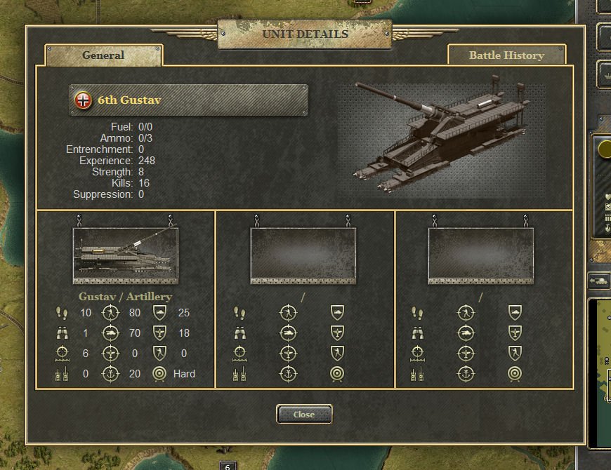 Скриншот 2 к игре Panzer Corps Gold Edition v.1.30 (20676) [GOG] (2010)