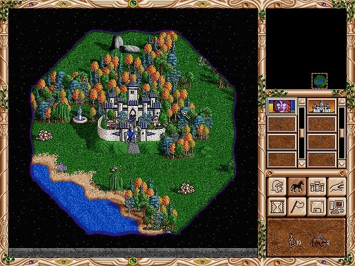 Скриншот 1 к игре Heroes of Might and Magic 2 Gold v.1.01 (2.1) (33438) [GOG] (1996)