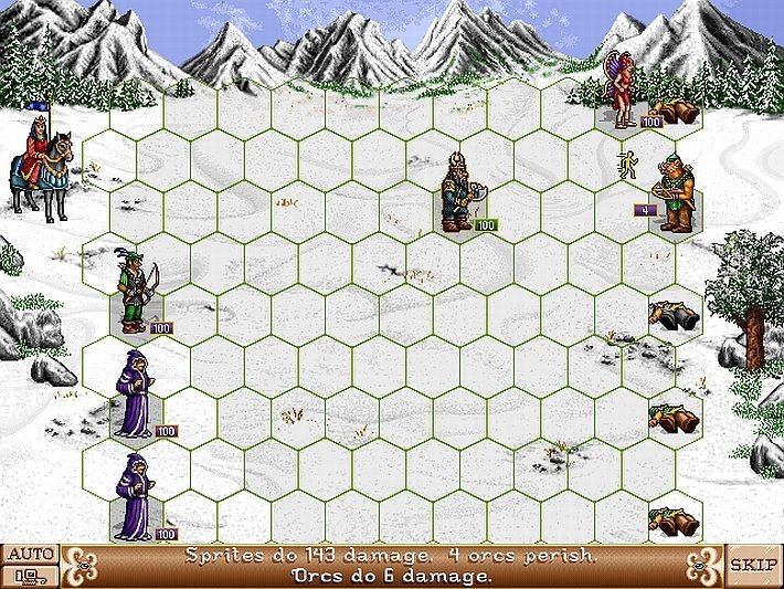 Скриншот 3 к игре Heroes of Might and Magic 2 Gold v.1.01 (2.1) (33438) [GOG] (1996)