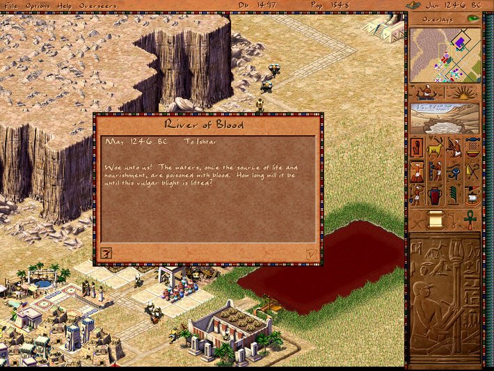 Скриншот 3 к игре Pharaoh + Cleopatra v.2.1.0.15 [GOG] (1999)