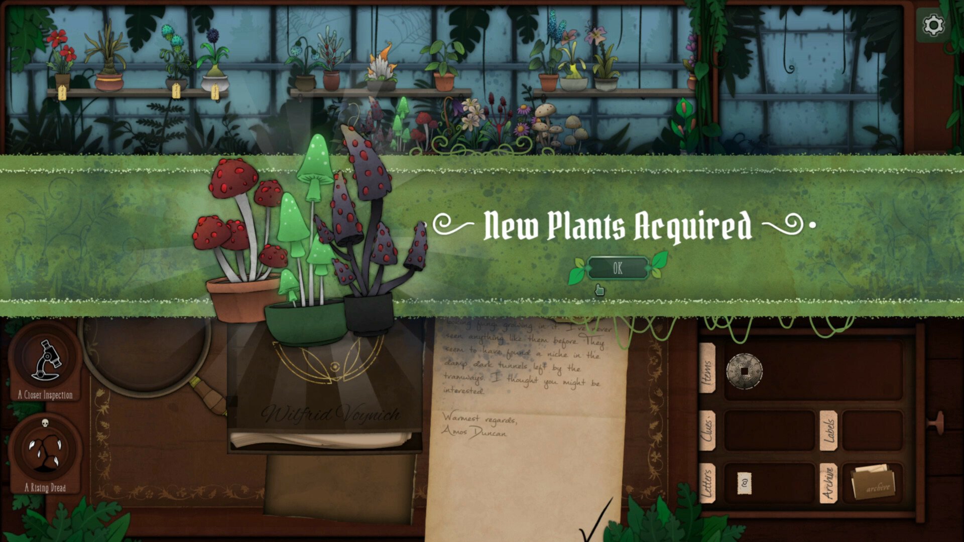 Скриншот 3 к игре Strange Horticulture [GOG] (2022)