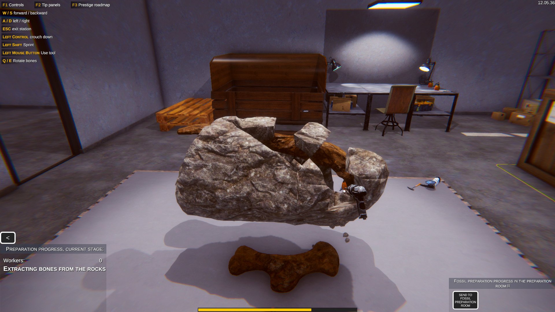 Скриншот 2 к игре Dinosaur Fossil Hunter (2022)