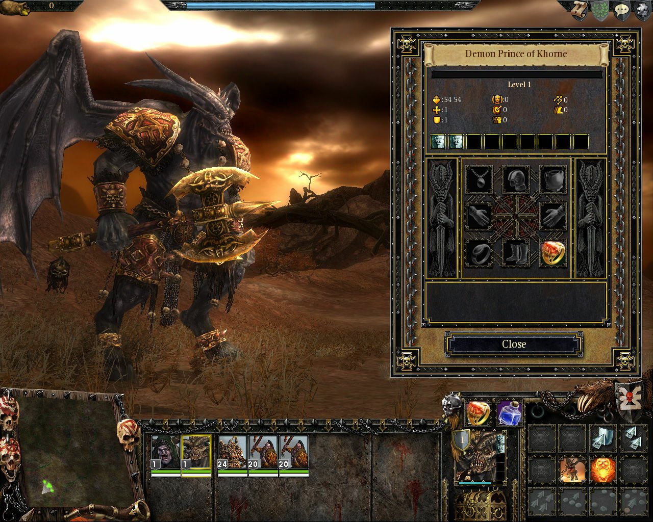 Скриншот 2 к игре Warhammer: Mark of Chaos Gold Edition [GOG] (2006)