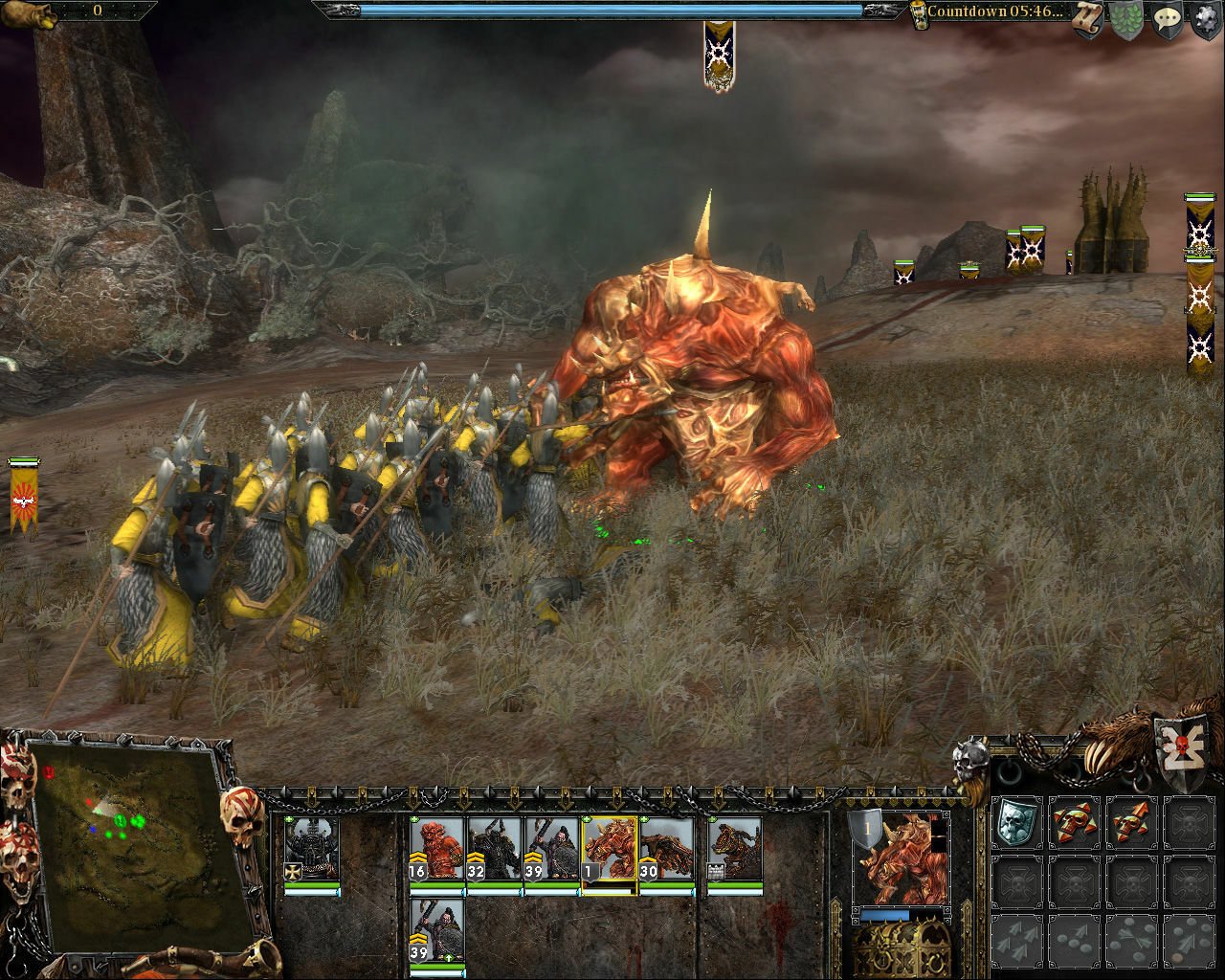 Скриншот 1 к игре Warhammer: Mark of Chaos Gold Edition [GOG] (2006)
