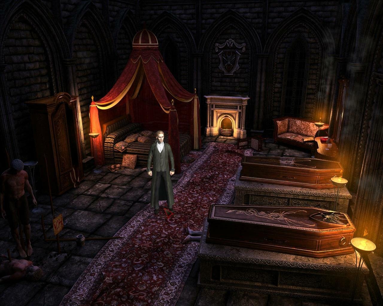 Скриншот 1 к игре Dracula Origin v1.0 [GOG] (2008)