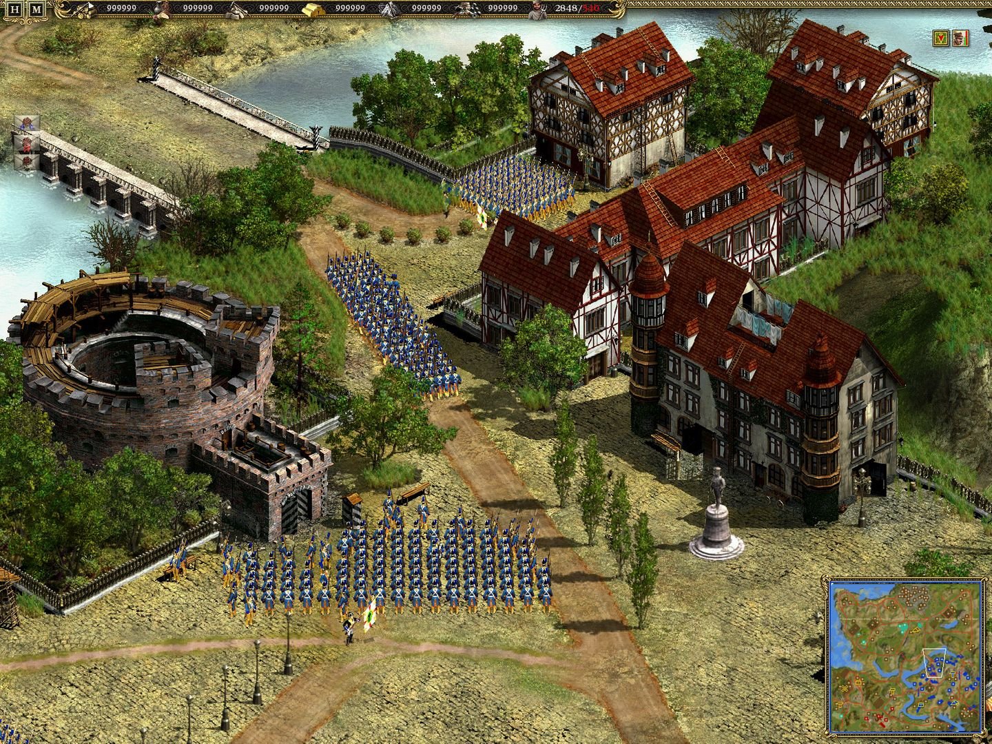 Скриншот 3 к игре Cossacks 2 Anthology v1.3 [GOG] (2005)