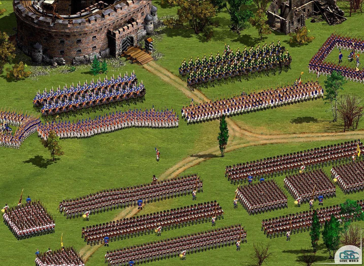 Скриншот 1 к игре Cossacks 2 Anthology v1.3 [GOG] (2005)