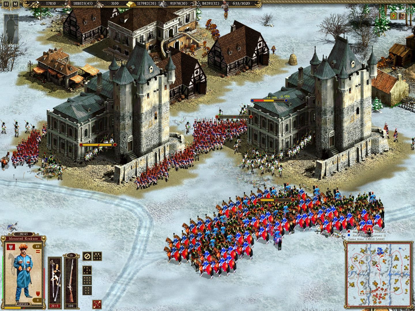 Скриншот 2 к игре Cossacks 2 Anthology v1.3 [GOG] (2005)