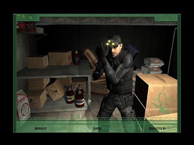 Скриншот 1 к игре Tom Clancy's Splinter Cell v2.0.0.12 [GOG] (2003)