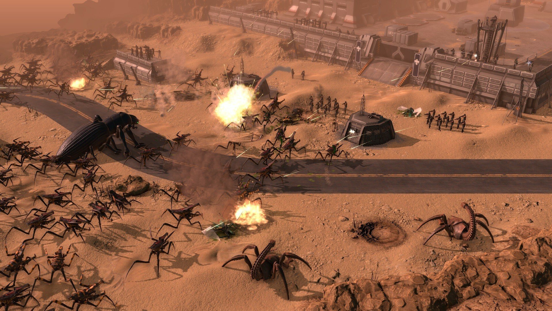 Скриншот 2 к игре Starship Troopers: Terran Command v.3.00.01 [GOG] (2022)