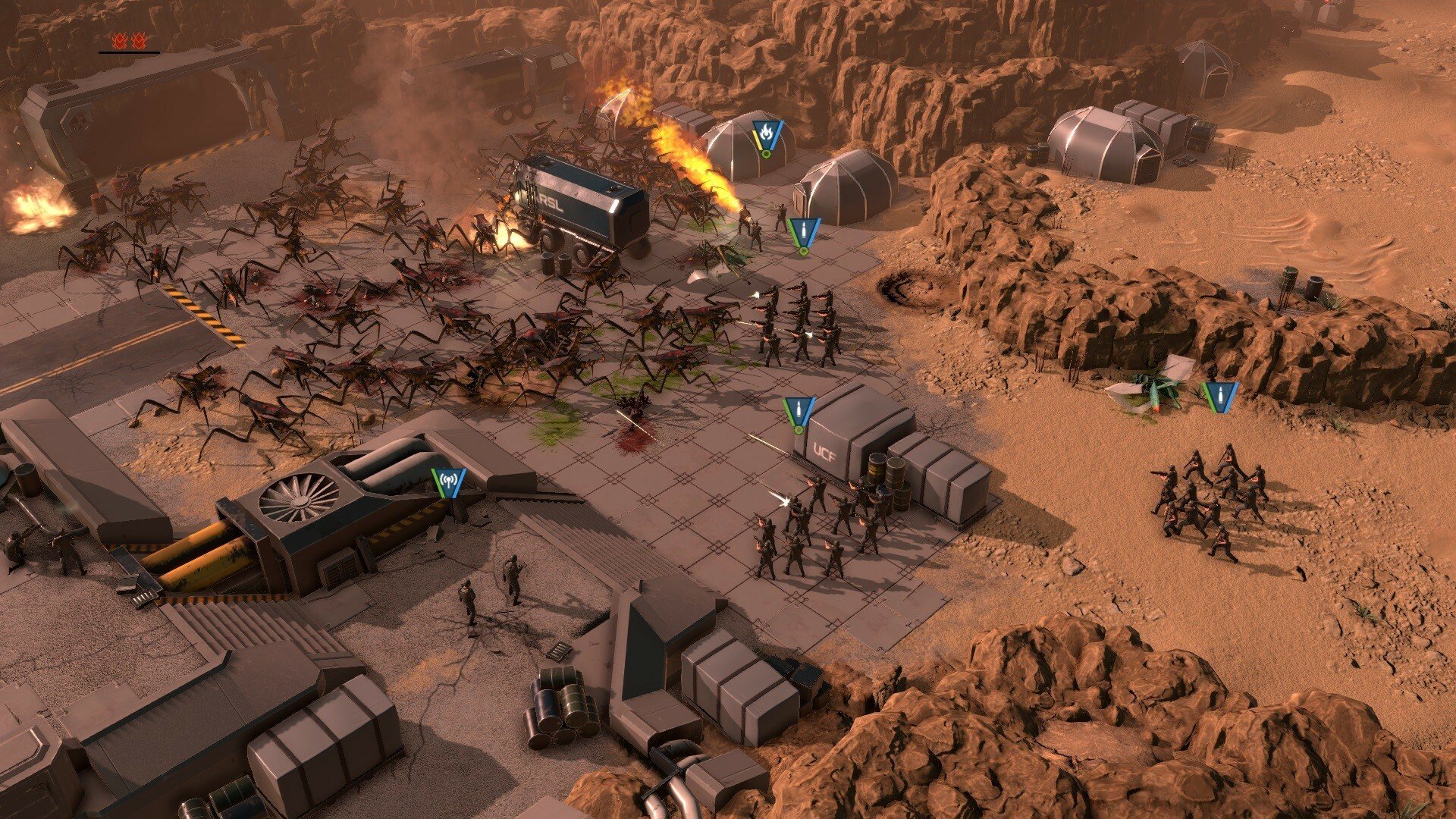 Скриншот 3 к игре Starship Troopers: Terran Command v.3.00.01 [GOG] (2022)
