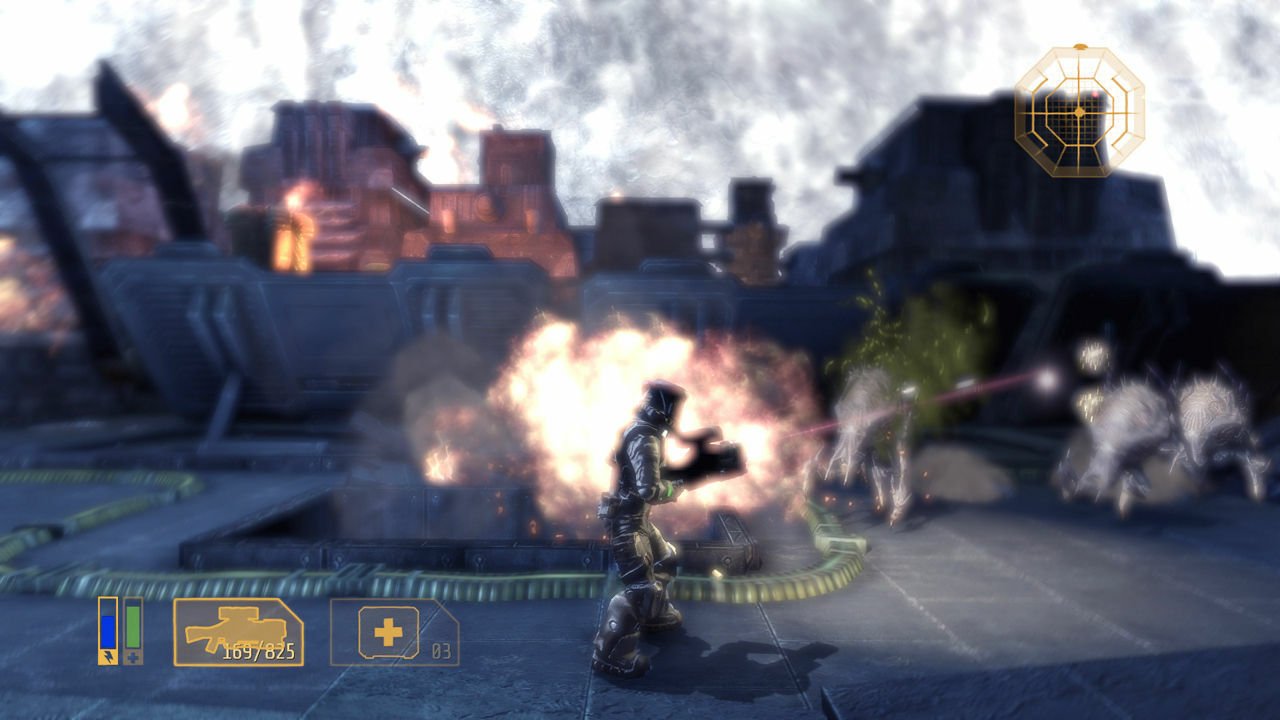 Скриншот 1 к игре Alien Breed 3: Descent [GOG] (2010) PC | Лицензия