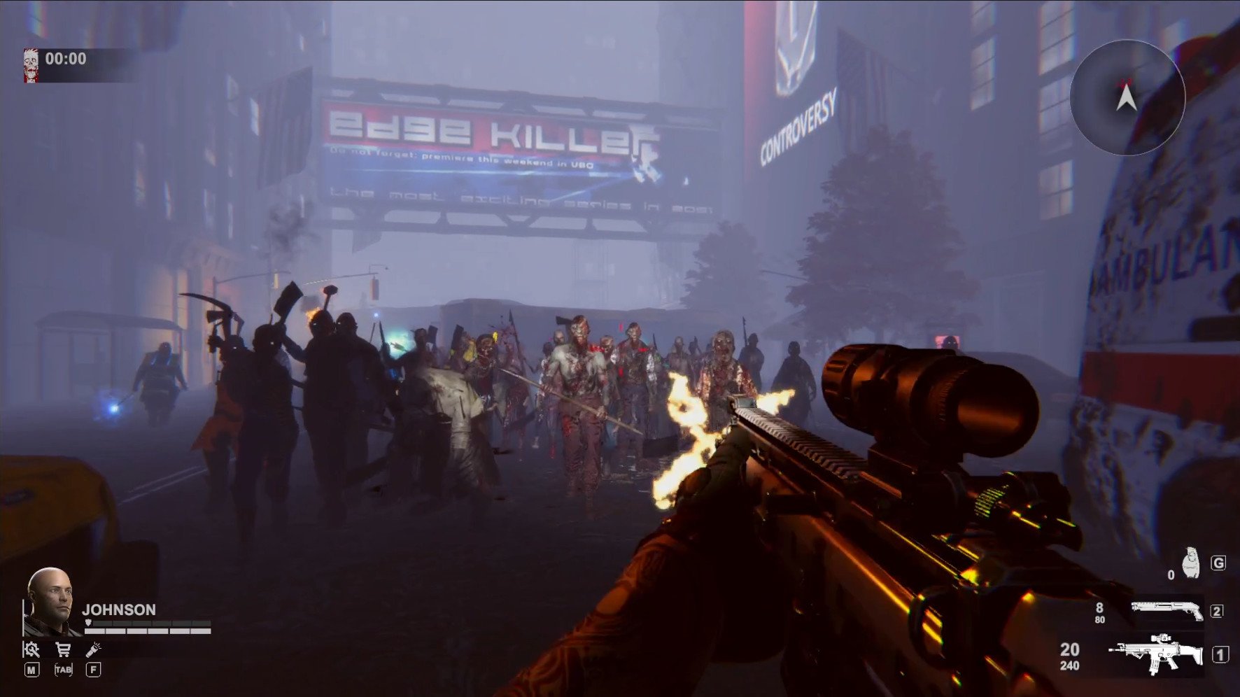 Скриншот 2 к игре Blood And Zombies (2022)