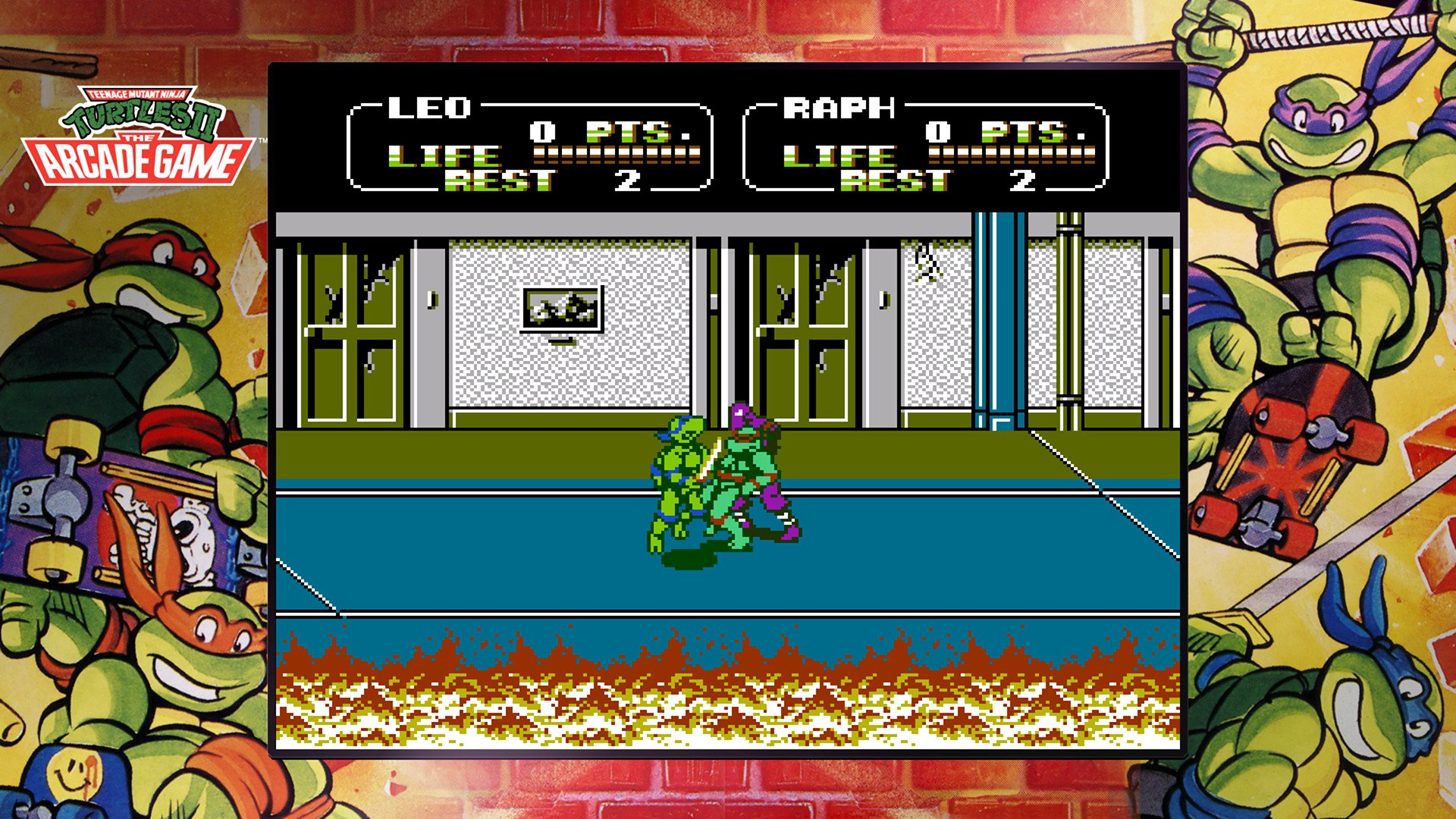 Скриншот 2 к игре Teenage Mutant Ninja Turtles The Cowabunga Collection (2022)