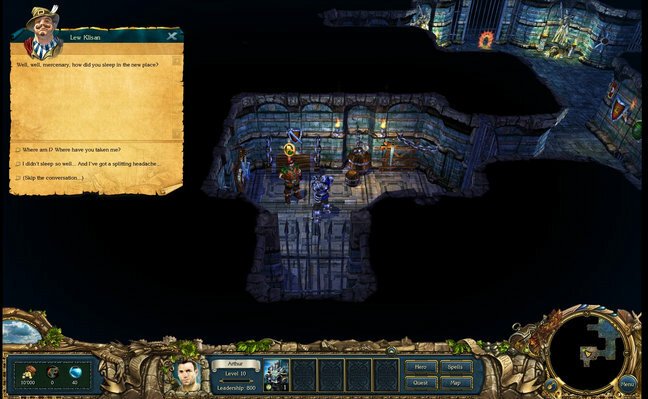 Скриншот 3 к игре King's Bounty: Crossworlds GOTY / King's Bounty: Перекрестки миров v1.3.1 [GOG] (2009)