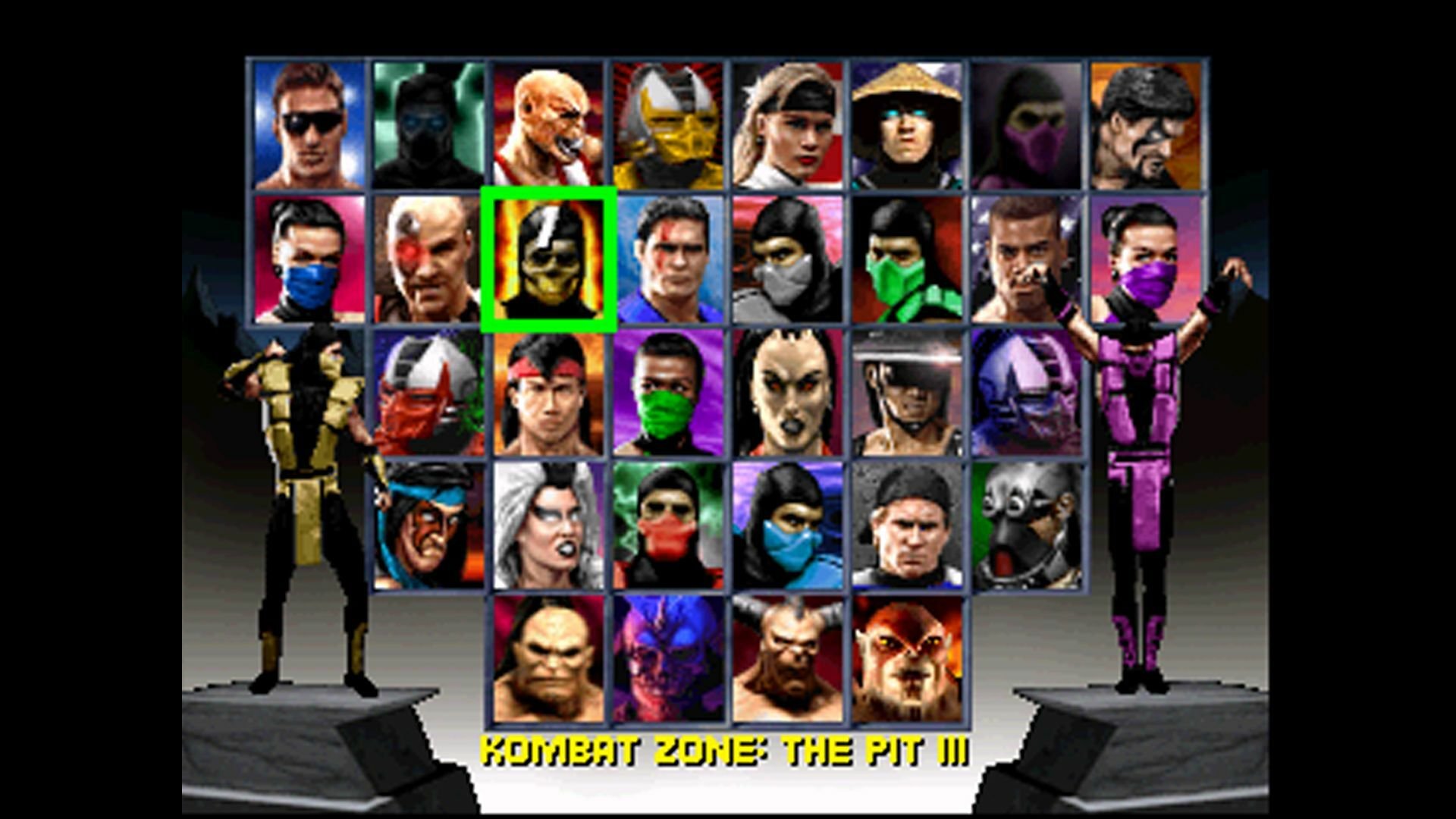 Скриншот 1 к игре Mortal Kombat Trilogy v1.0 hotfix [GOG] (1996)