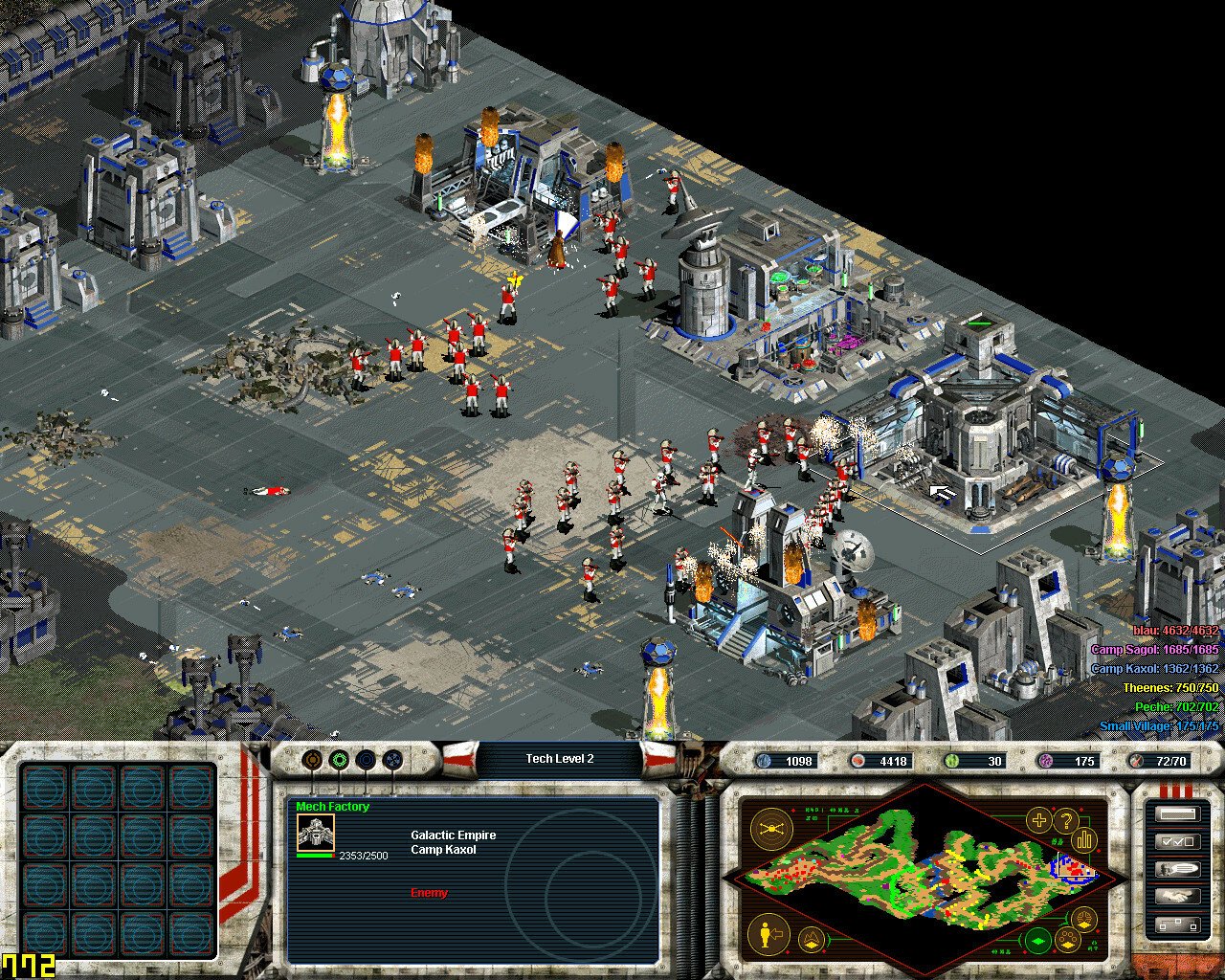 Скриншот 3 к игре Star Wars Galactic Battlegrounds Saga v2.0.0.4 [GOG] (2001)