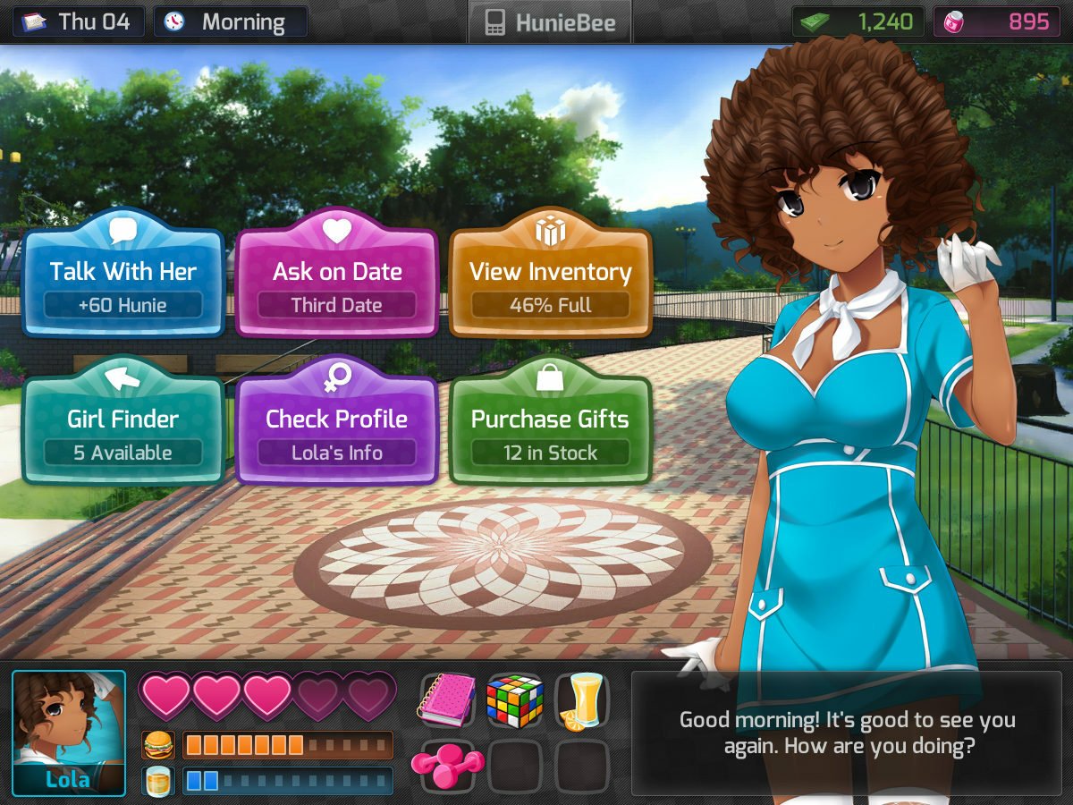 Скриншот 3 к игре HuniePop Deluxe Edition v1.2.0 [GOG] (2015)