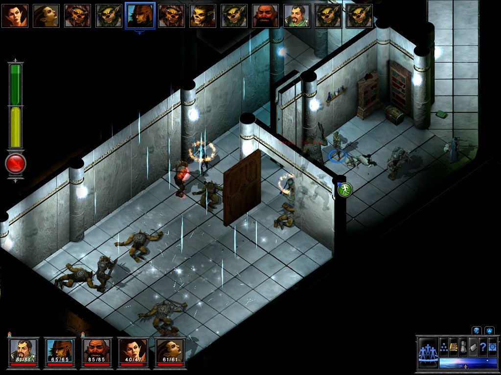 Скриншот 1 к игре The Temple of Elemental Evil v1.0 [GOG] (2003)