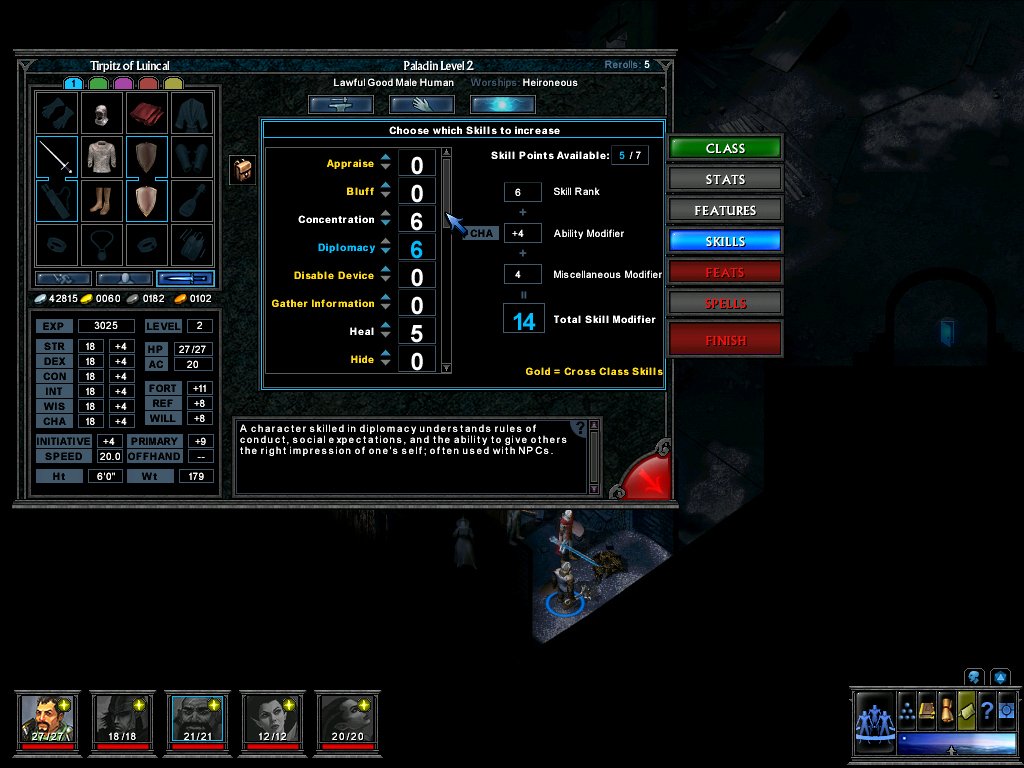 Скриншот 3 к игре The Temple of Elemental Evil v1.0 [GOG] (2003)