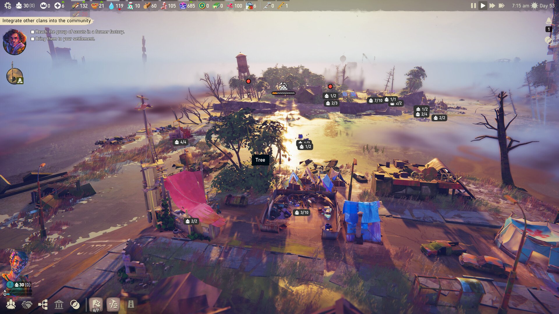 Скриншот 2 к игре Floodland (2022)