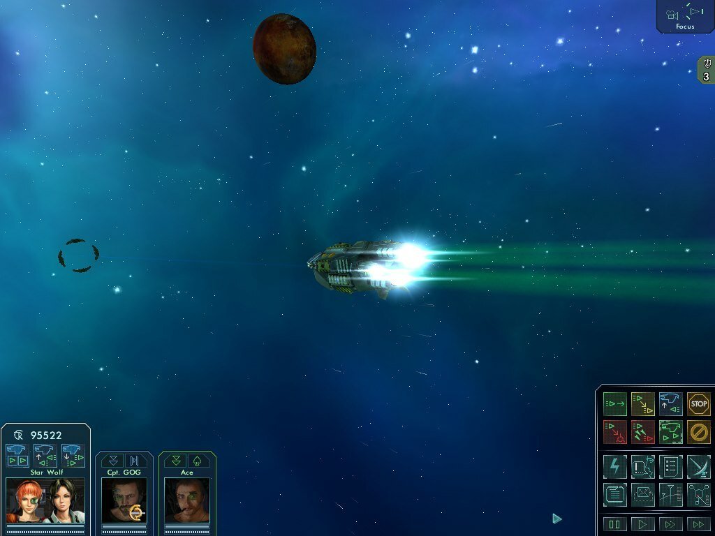 Скриншот 1 к игре Star Wolves 2 v1.01pl [GOG] (2006)