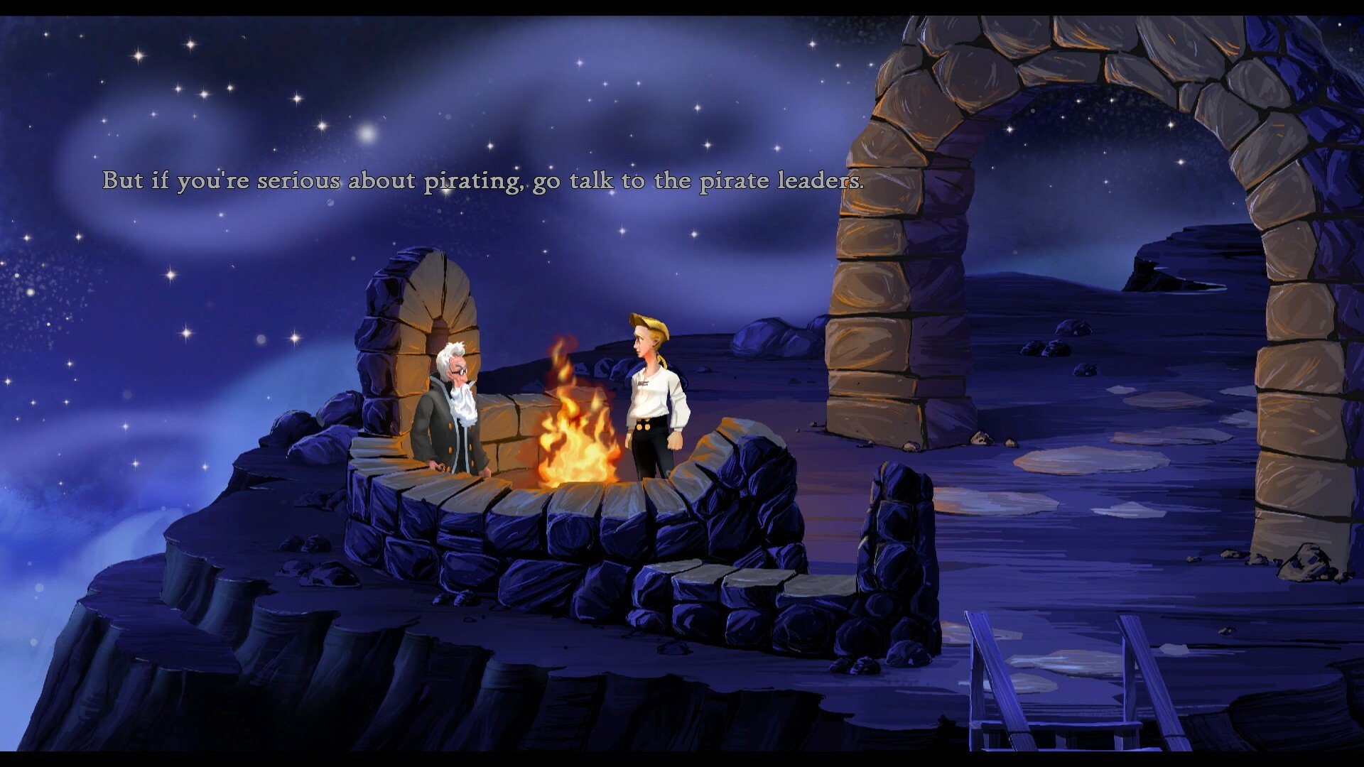 Скриншот 2 к игре The Secret of Monkey Island Special Edition v1.0 [GOG] (2009)
