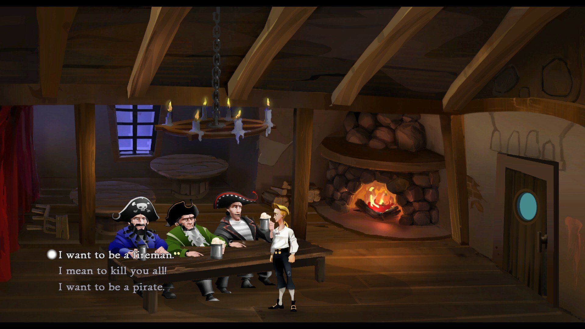 Скриншот 1 к игре The Secret of Monkey Island Special Edition v1.0 [GOG] (2009)