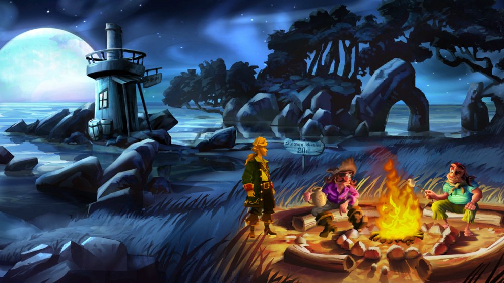 Скриншот 1 к игре Monkey Island 2 Special Edition: LeChuck’s Revenge v2.0.0.10 [GOG] (2010)