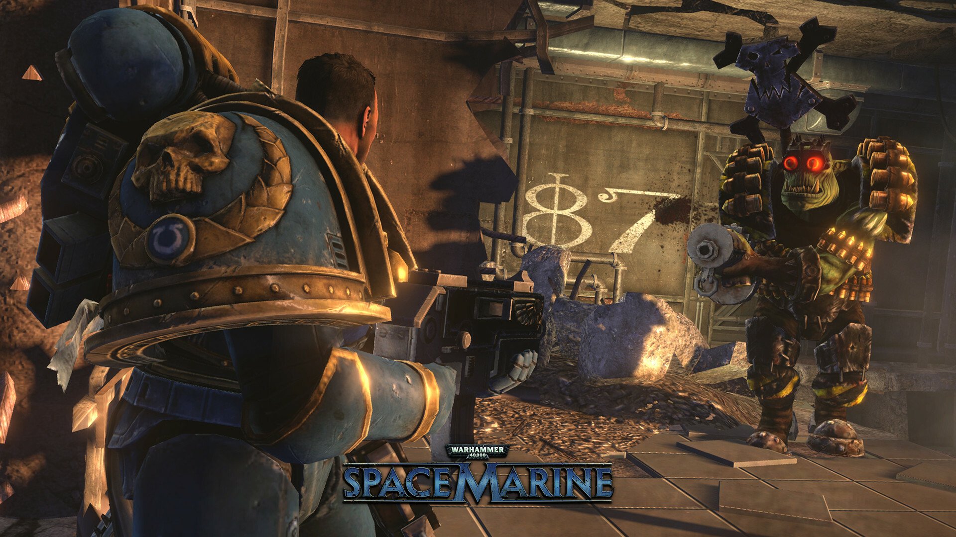 Скриншот 2 к игре Warhammer 40000: Space Marine v1.0.1 [GOG] (2011)