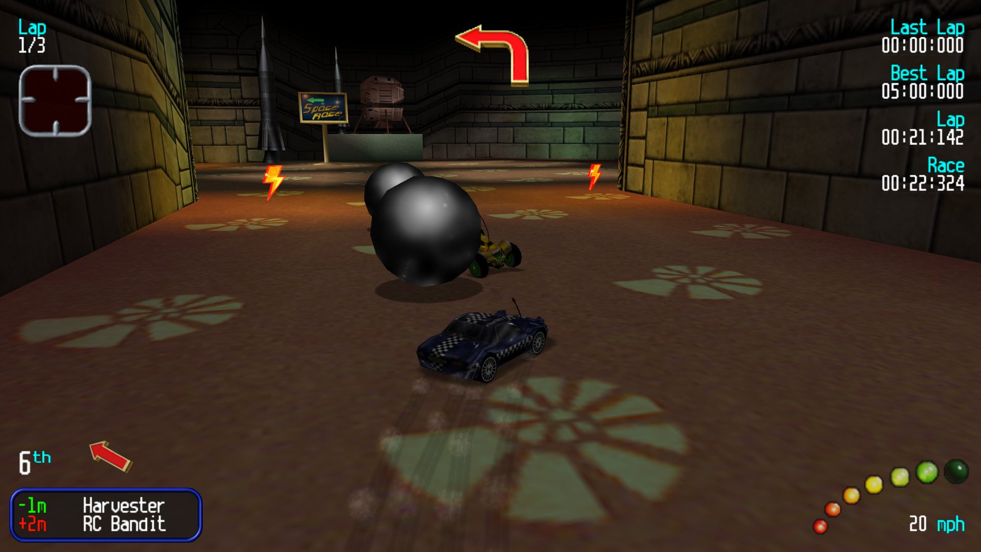 Скриншот 3 к игре Re-Volt v1.1 hotfix [GOG] (1999)