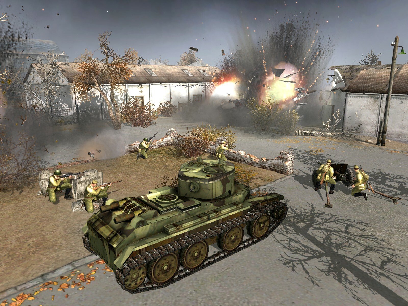 Скриншот 2 к игре Men of War / В тылу врага 2: Лис пустыни v1.17.5 [GOG] (2009)