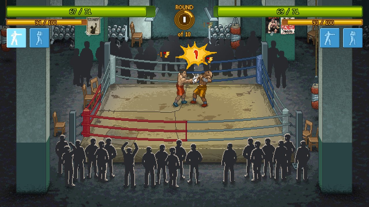 Скриншот 1 к игре Punch Club Deluxe Edition v1.31 [GOG] (2016)