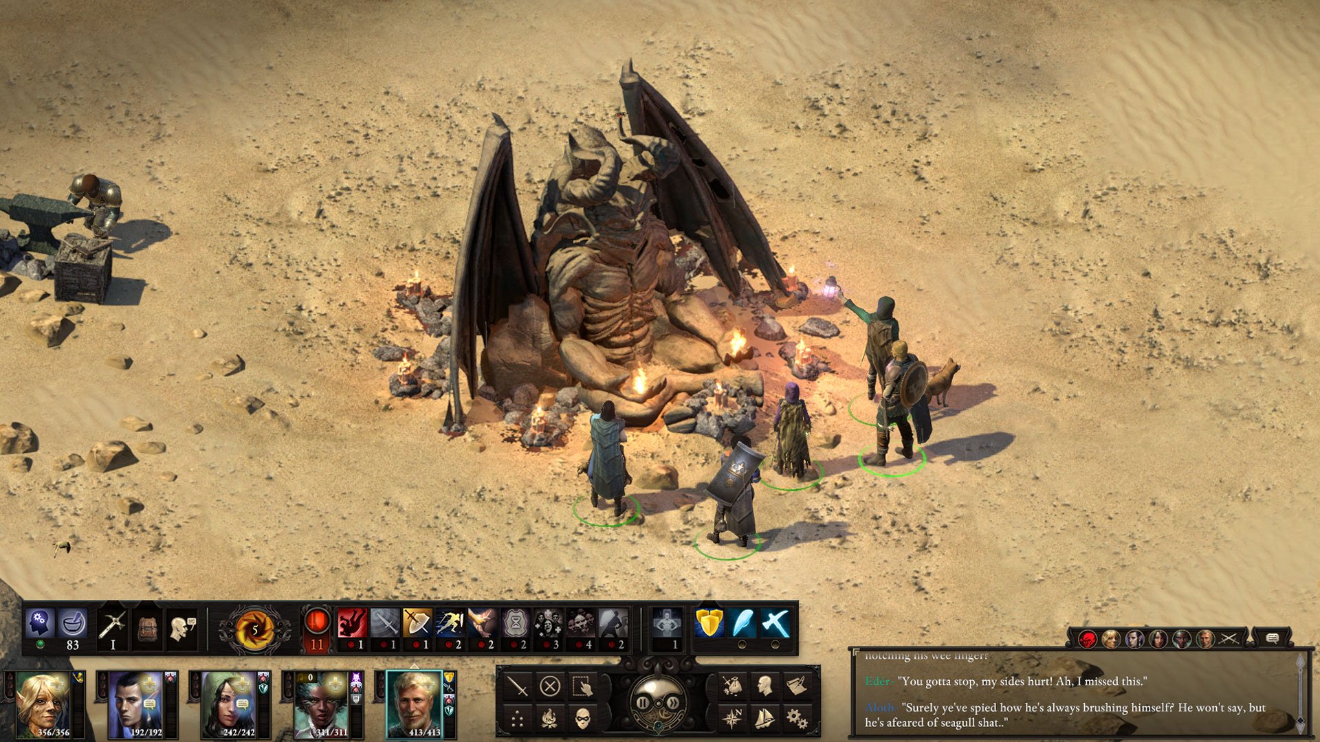 Скриншот 2 к игре Pillars of Eternity II: Deadfire Obsidian Edition v5.0.0.0040 [GOG] (2018)