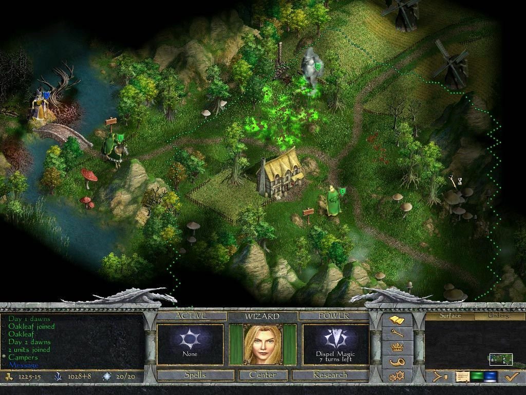 Скриншот 1 к игре Age of Wonders: Shadow Magic v1.30.0.2616 [GOG] (2004)