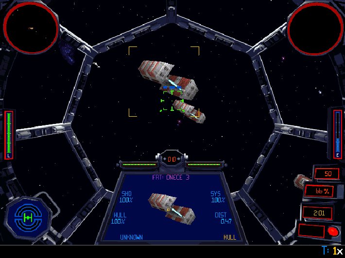 Скриншот 3 к игре Star Wars TIE Fighter Special Edition v1.0/2.1.0.8 [GOG] (1994)