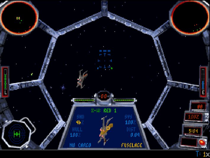Скриншот 1 к игре Star Wars TIE Fighter Special Edition v1.0/2.1.0.8 [GOG] (1994)