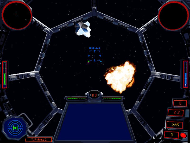 Скриншот 2 к игре Star Wars X-Wing vs TIE Fighter v2.0.0.5 [GOG] (1997)