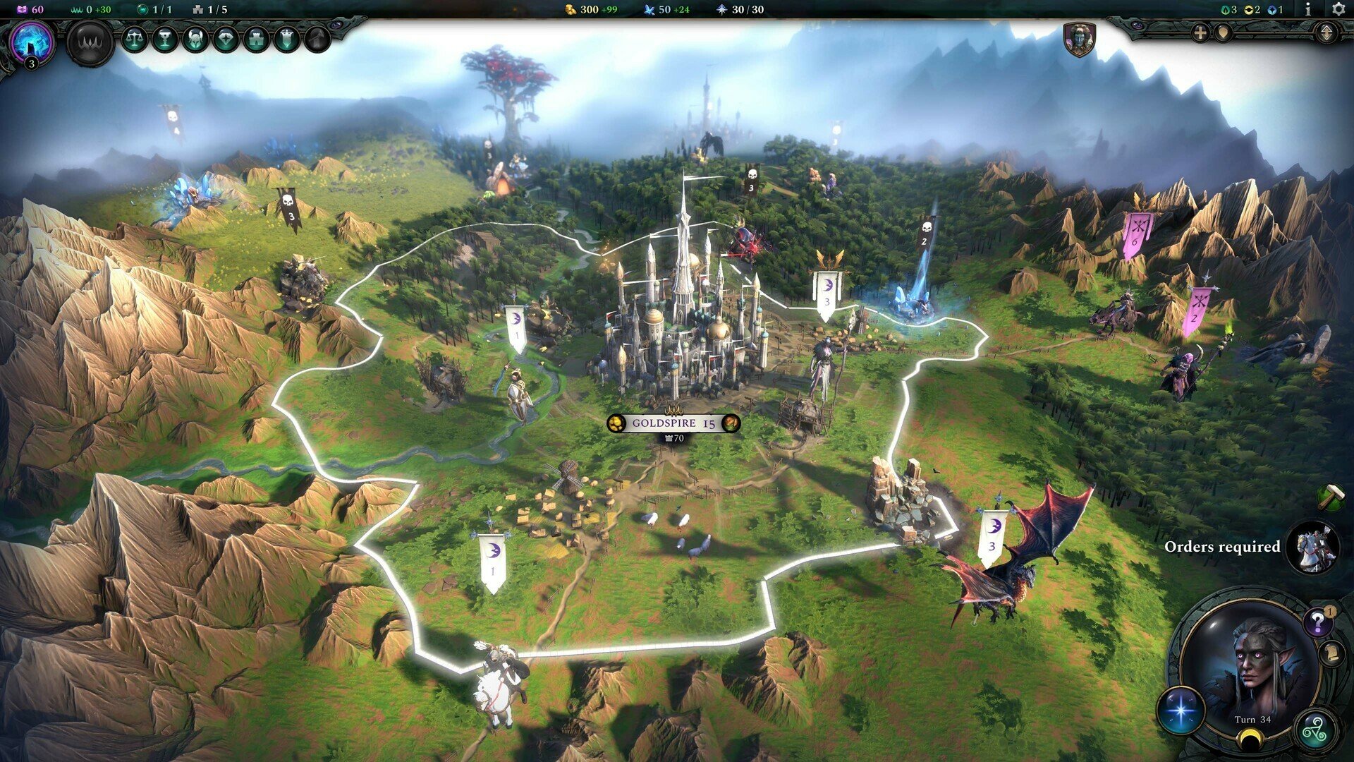 Скриншот 1 к игре Age of Wonders 4 v.94582 [GOG] (2023)