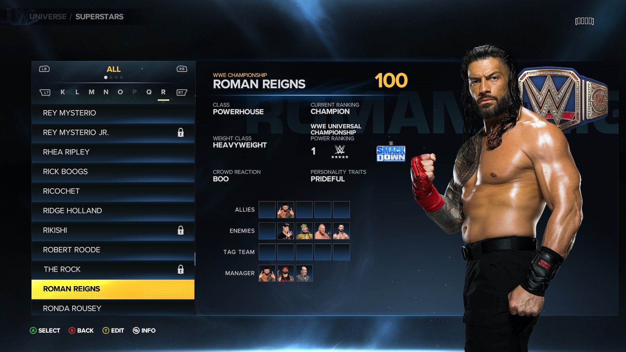 Скриншот 1 к игре WWE 2K23 (2023)