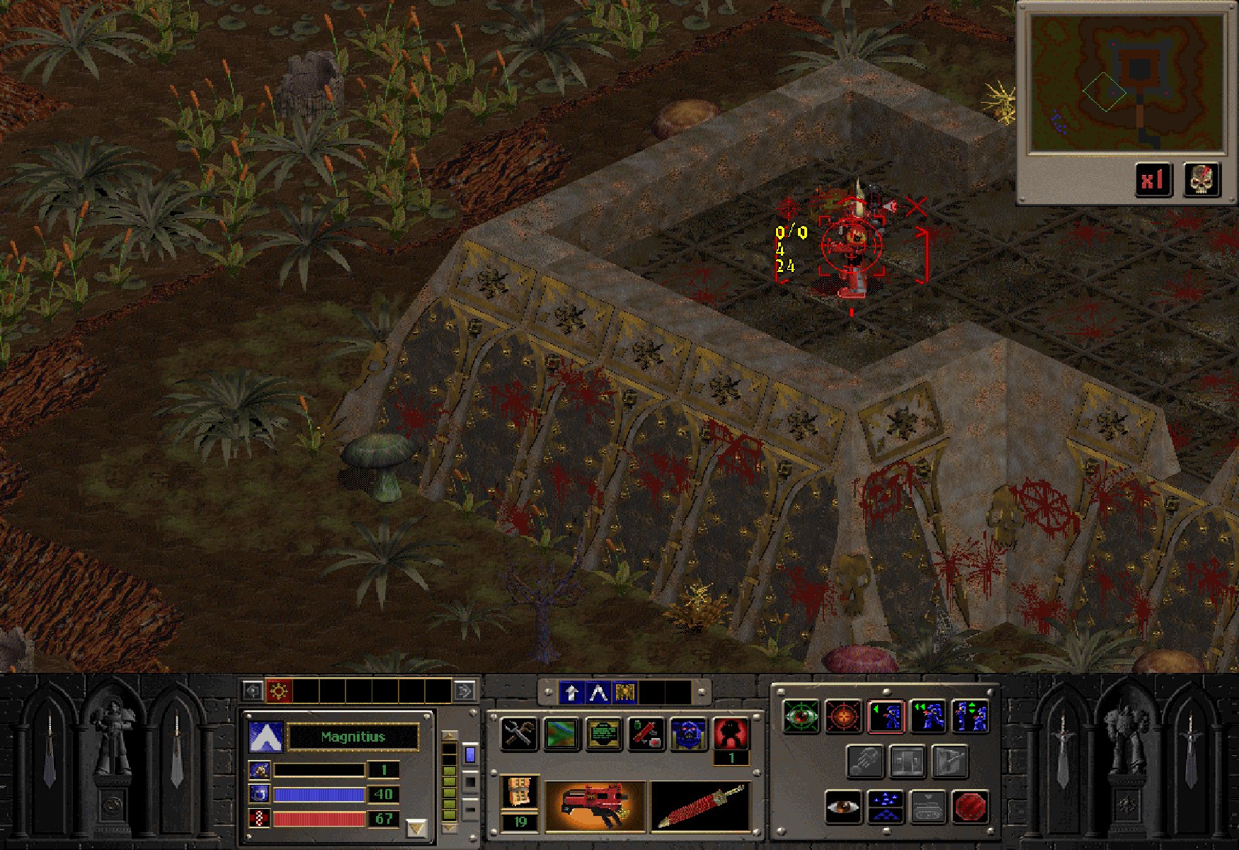 Скриншот 1 к игре Warhammer 40000: Chaos Gate v1.2 hotfix 3 [GOG] (1998)