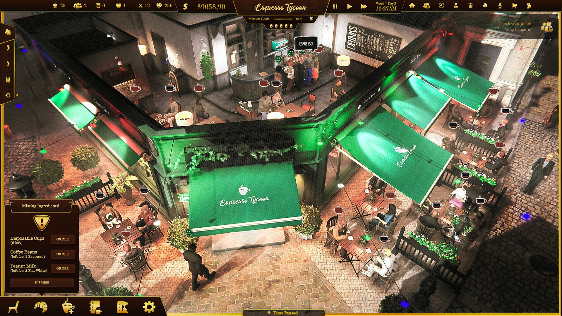 Скриншот 3 к игре Espresso Tycoon (2023)
