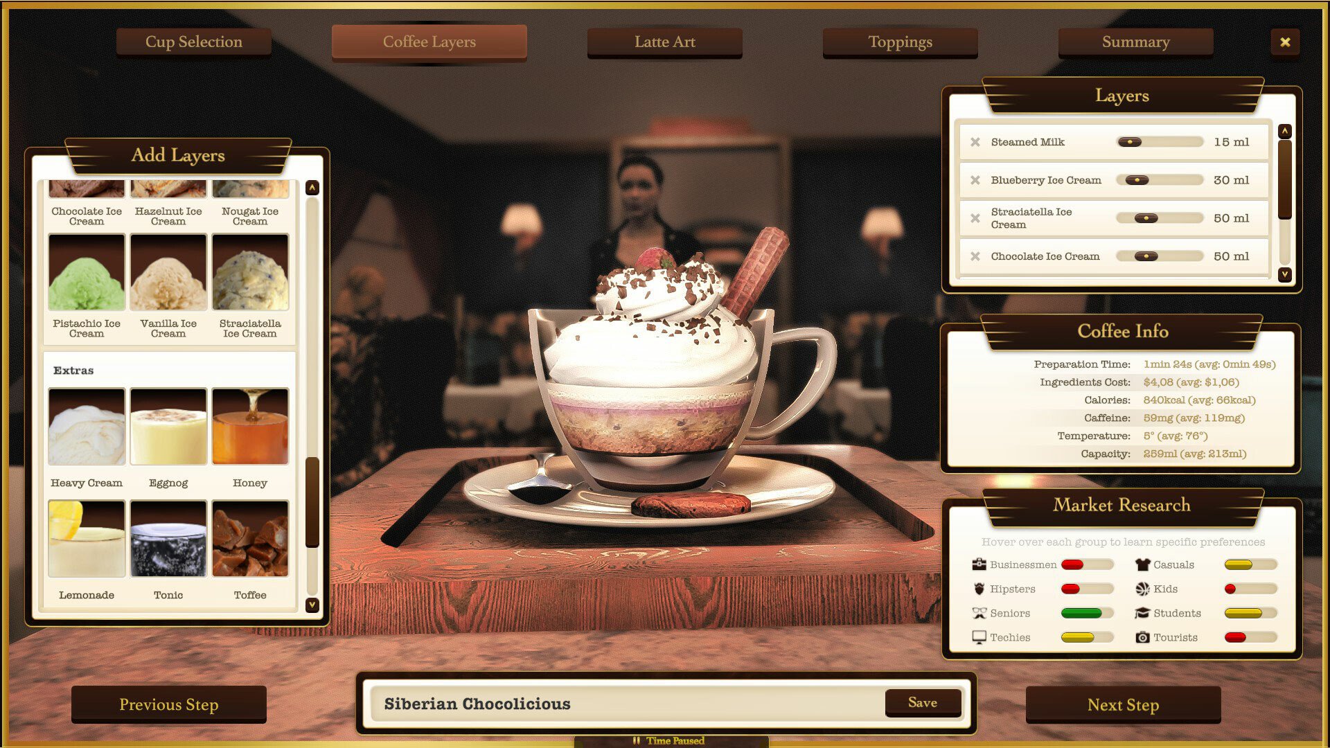 Скриншот 2 к игре Espresso Tycoon (2023)