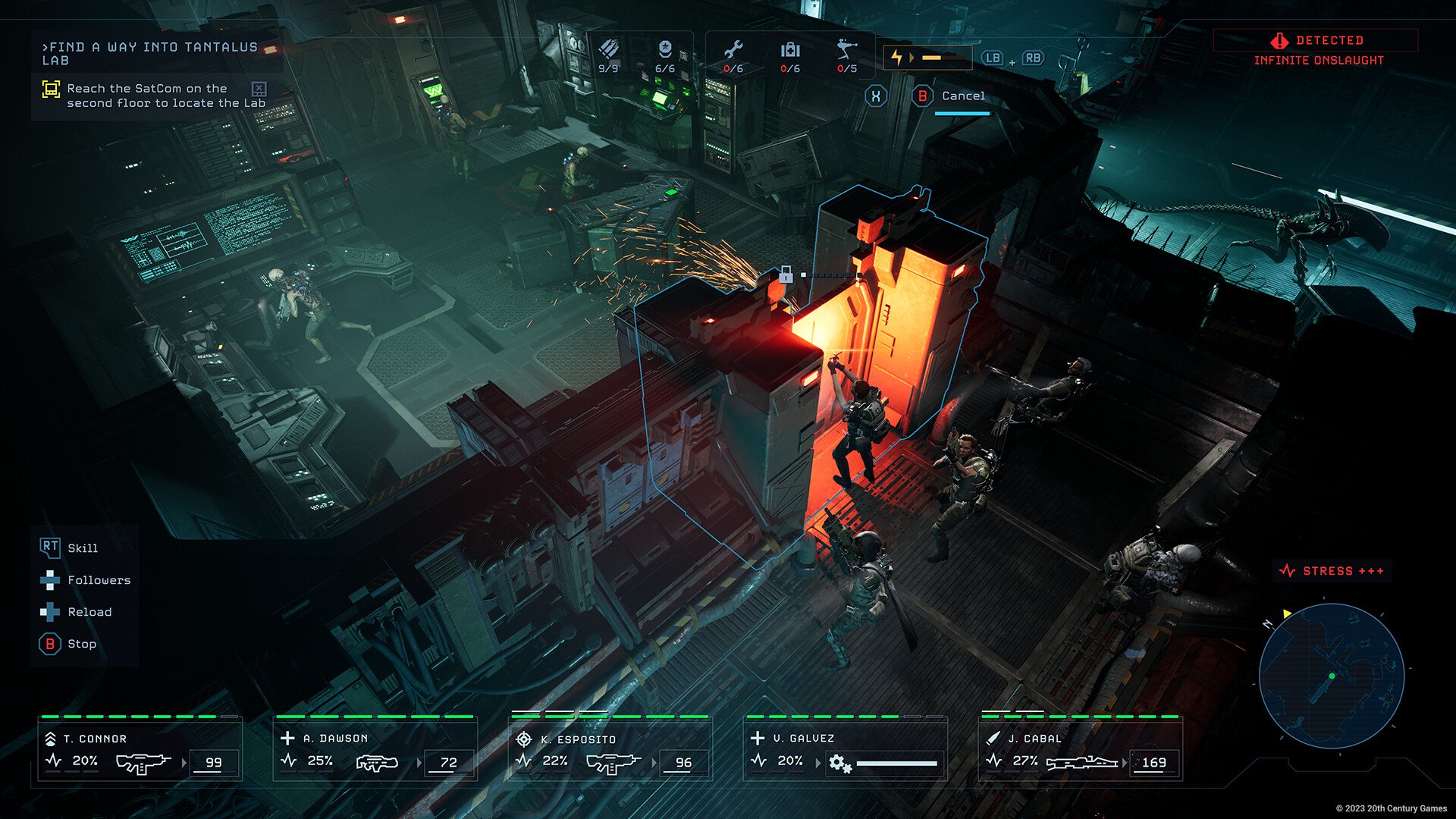 Скриншот 1 к игре Aliens: Dark Descent (2023)