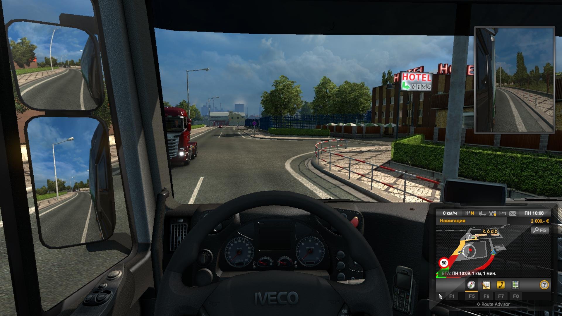Скриншот 3 к игре Euro Truck Simulator 2 [v 1.50.1.4s + DLCs] (2012) RePack от Decepticon