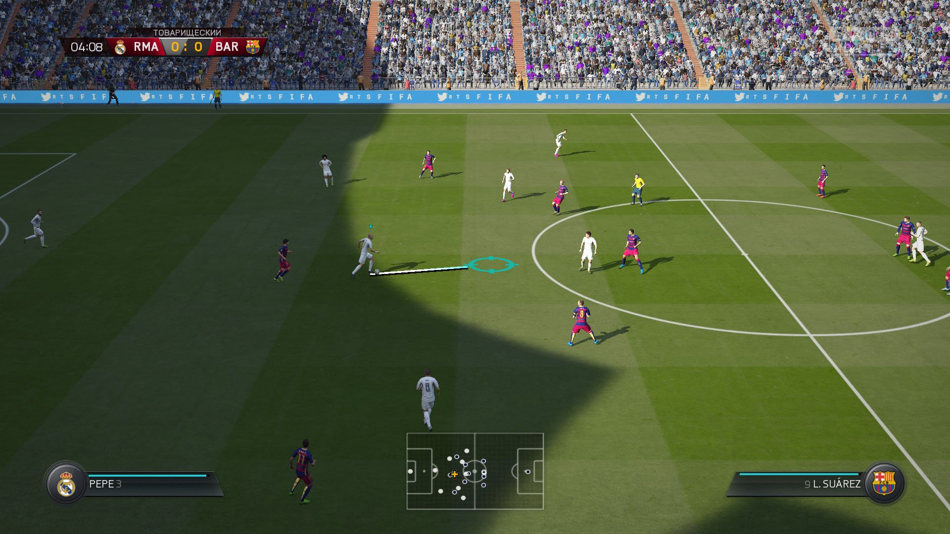 Скриншот 1 к игре FIFA 16 [v 16.0.2904053 + DLCs] (2015) RePack от Decepticon