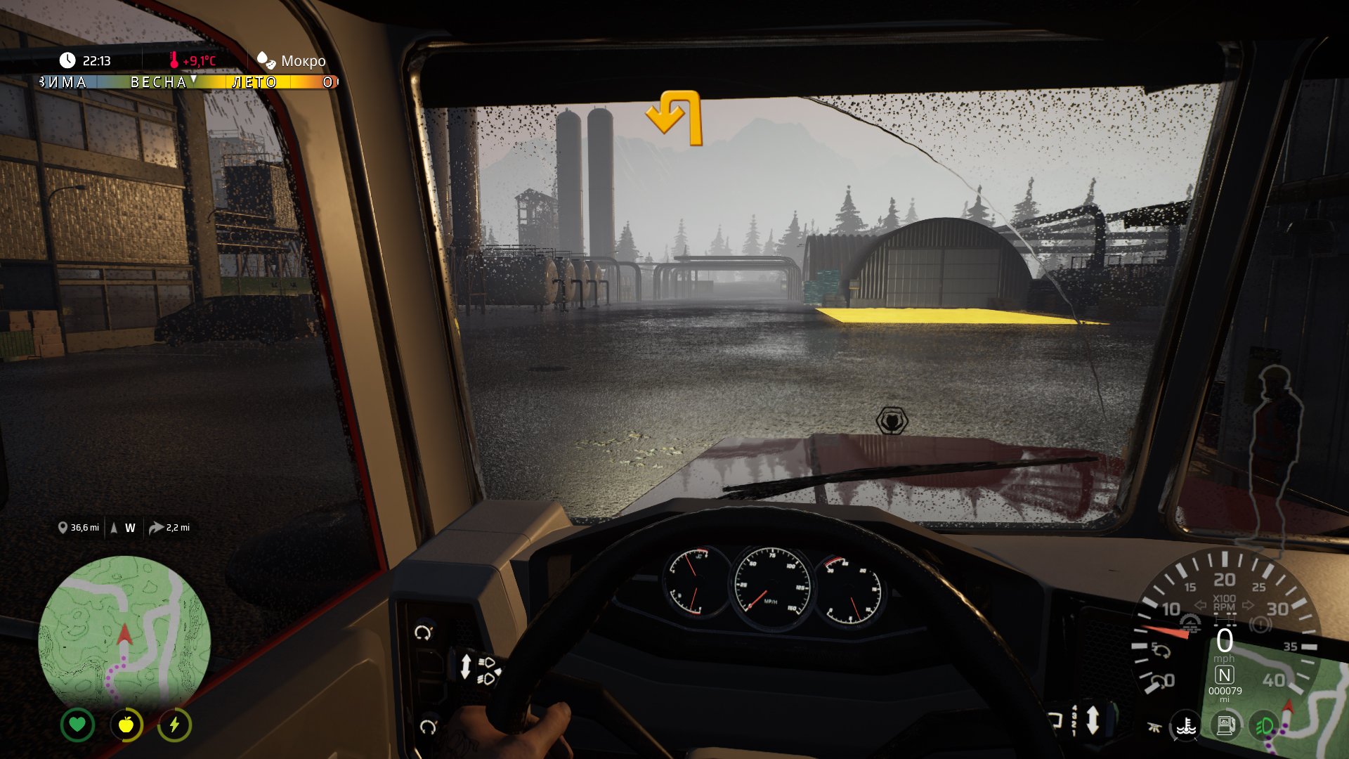 Скриншот 2 к игре Alaskan Road Truckers [v 1.5 build 14852752 + DLCs] (2023) RePack от Decepticon