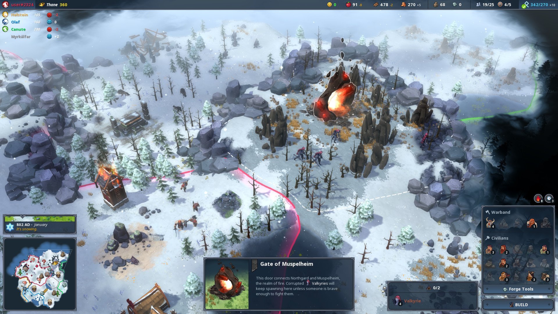 Скриншот 3 к игре Northgard v.3.6.25.40795 [Архив] (2018)