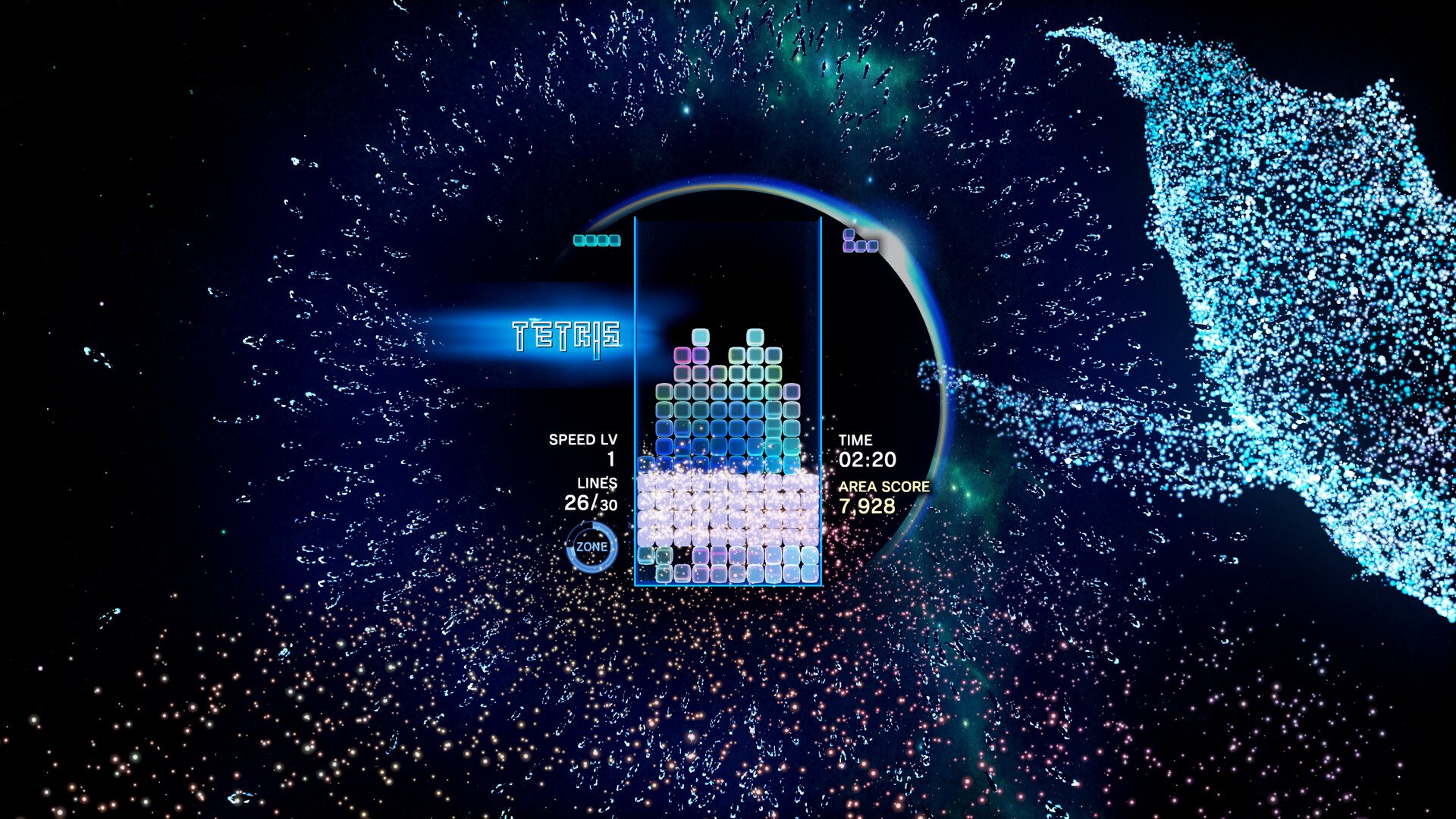 Скриншот 1 к игре Tetris Effect  (2019) RePack от xatab